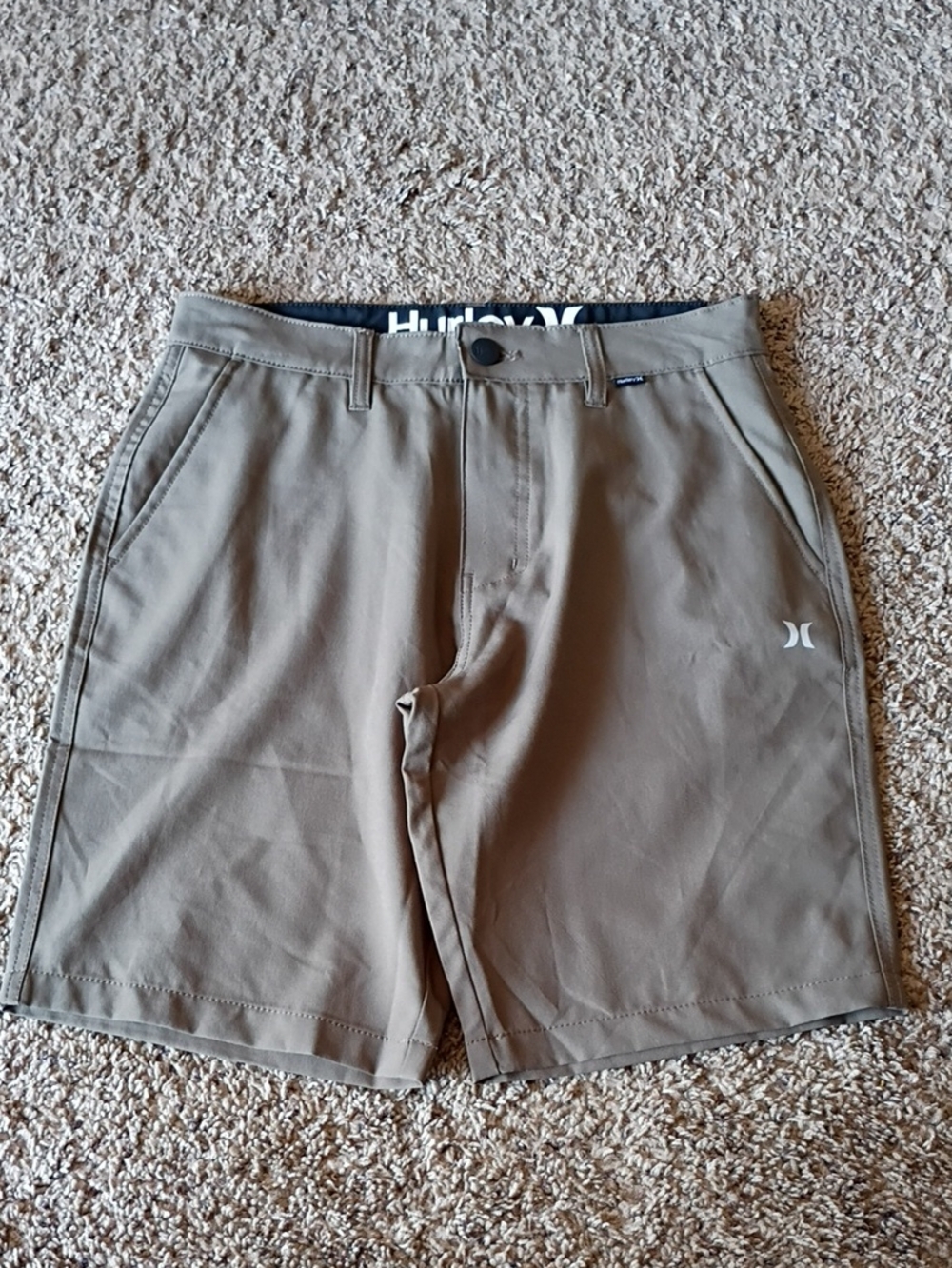 Hurley Men’s Olive Green Hybrid Shorts